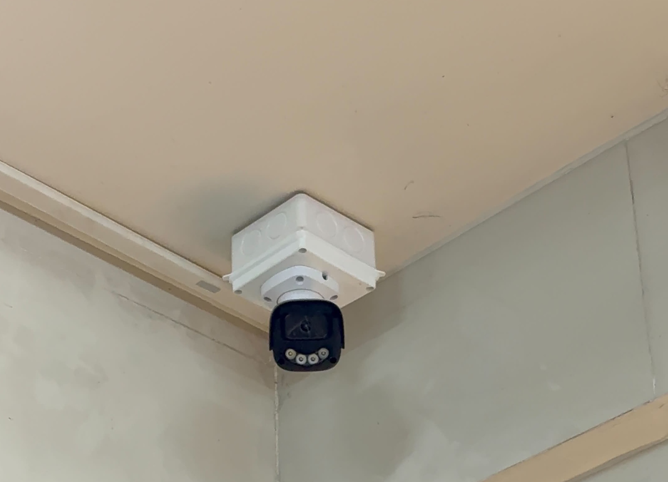Professional CCTV camera installation